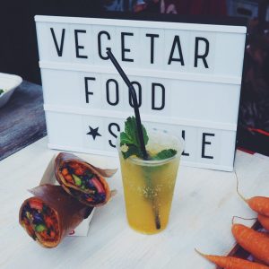 Vegetar Foodstyling i Yelp-teltet