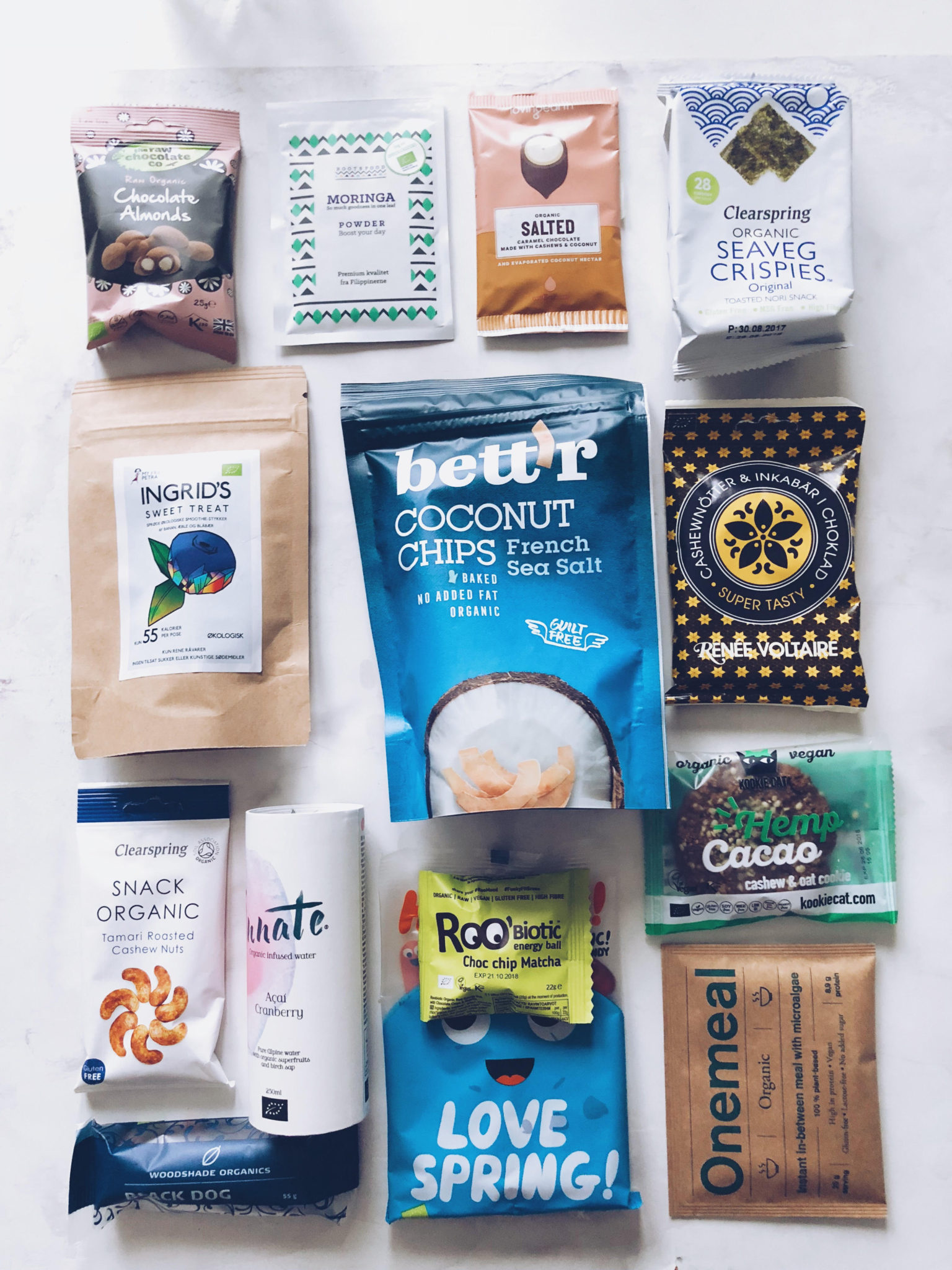 økologiske snacks fra Betterbox